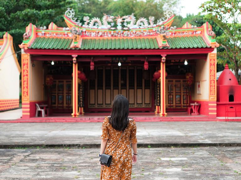 Inside Senggarang Lau Ya Keng Temple