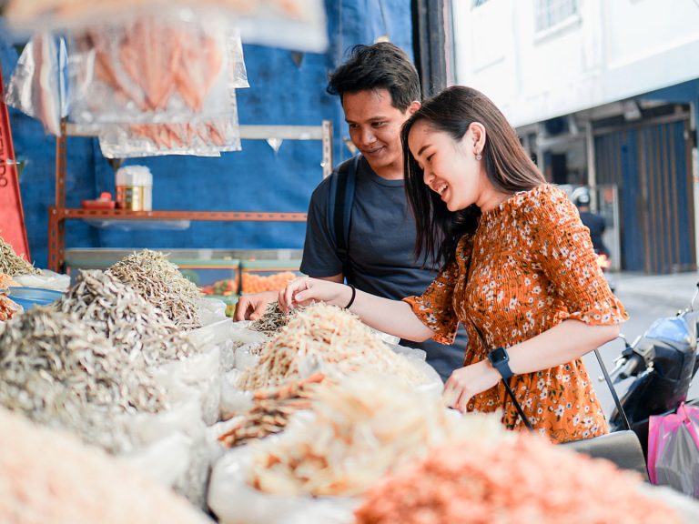 Tanjung Pinang traditional wet market