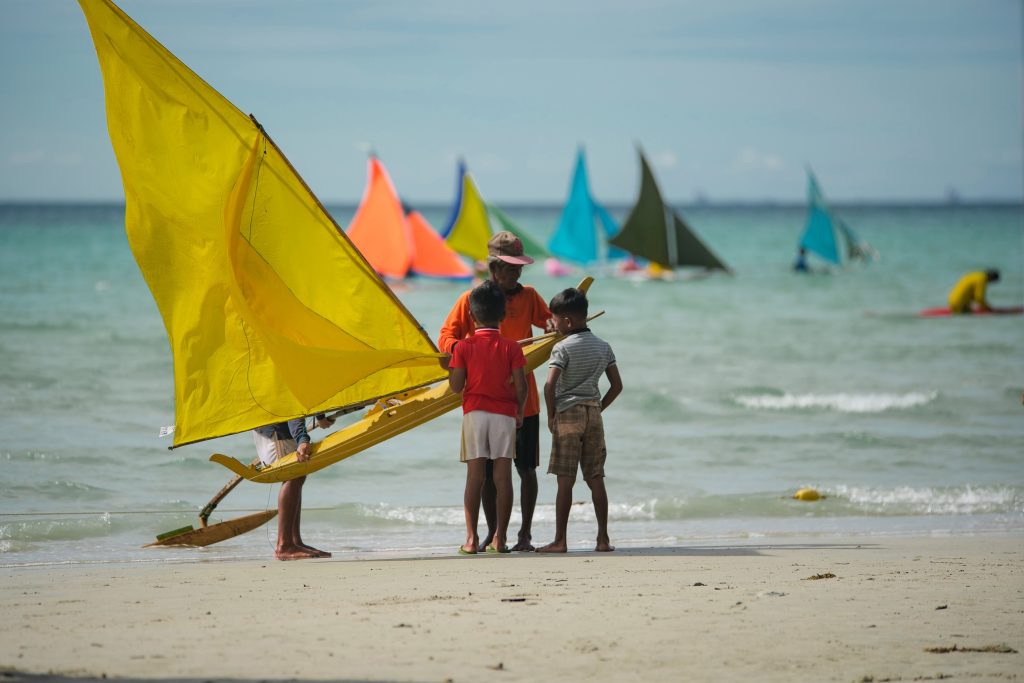 Perahu Jong at Lagoi Bay Beach Bintan