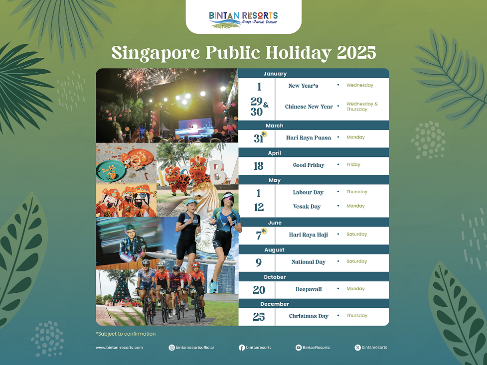 Plan the Perfect Bintan Getaway During Singapore Public Holiday 2025