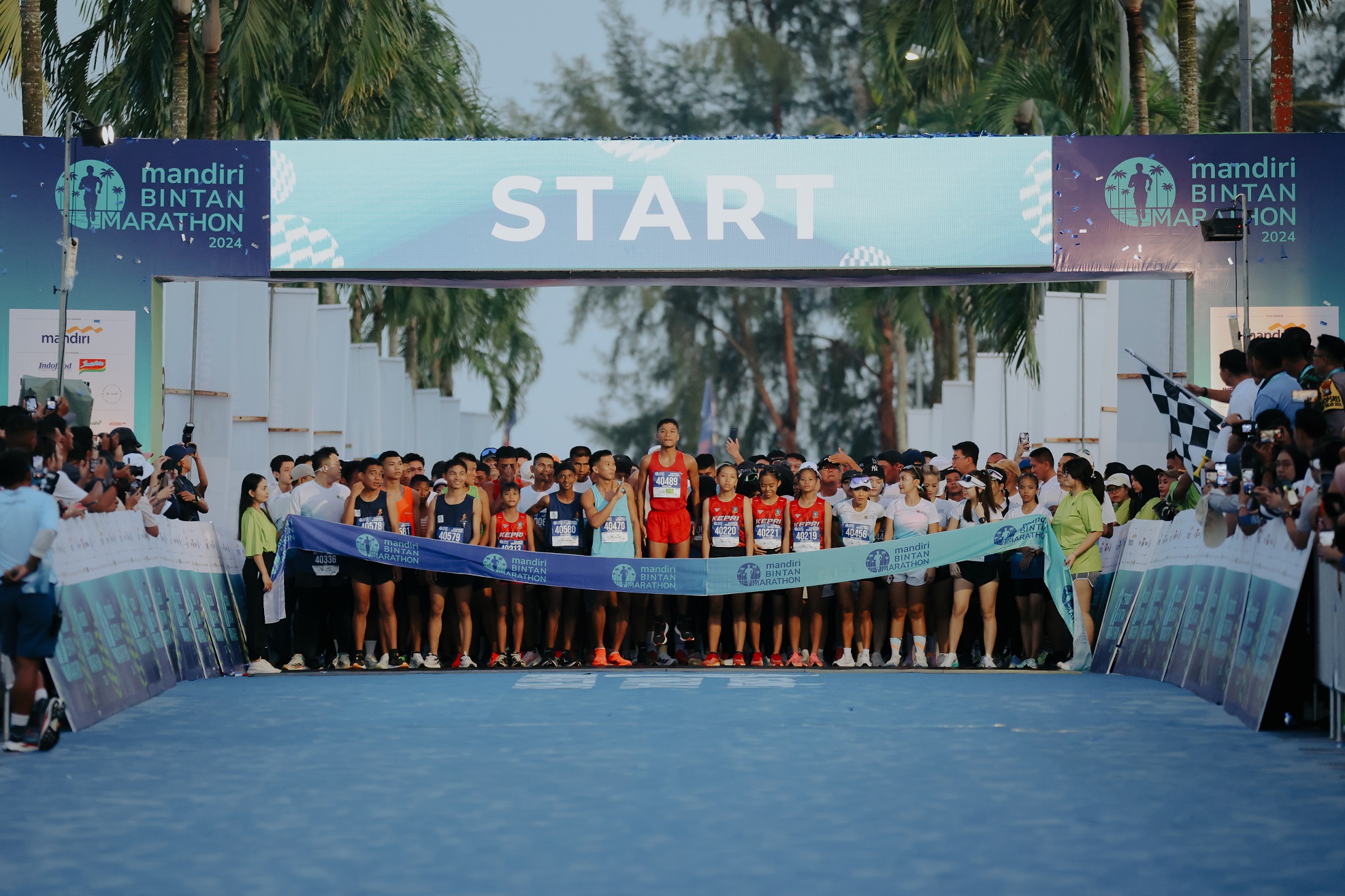 Mandiri Bintan Marathon 2024 Sells Out as 2,400 Runners Pack Bintan Resorts