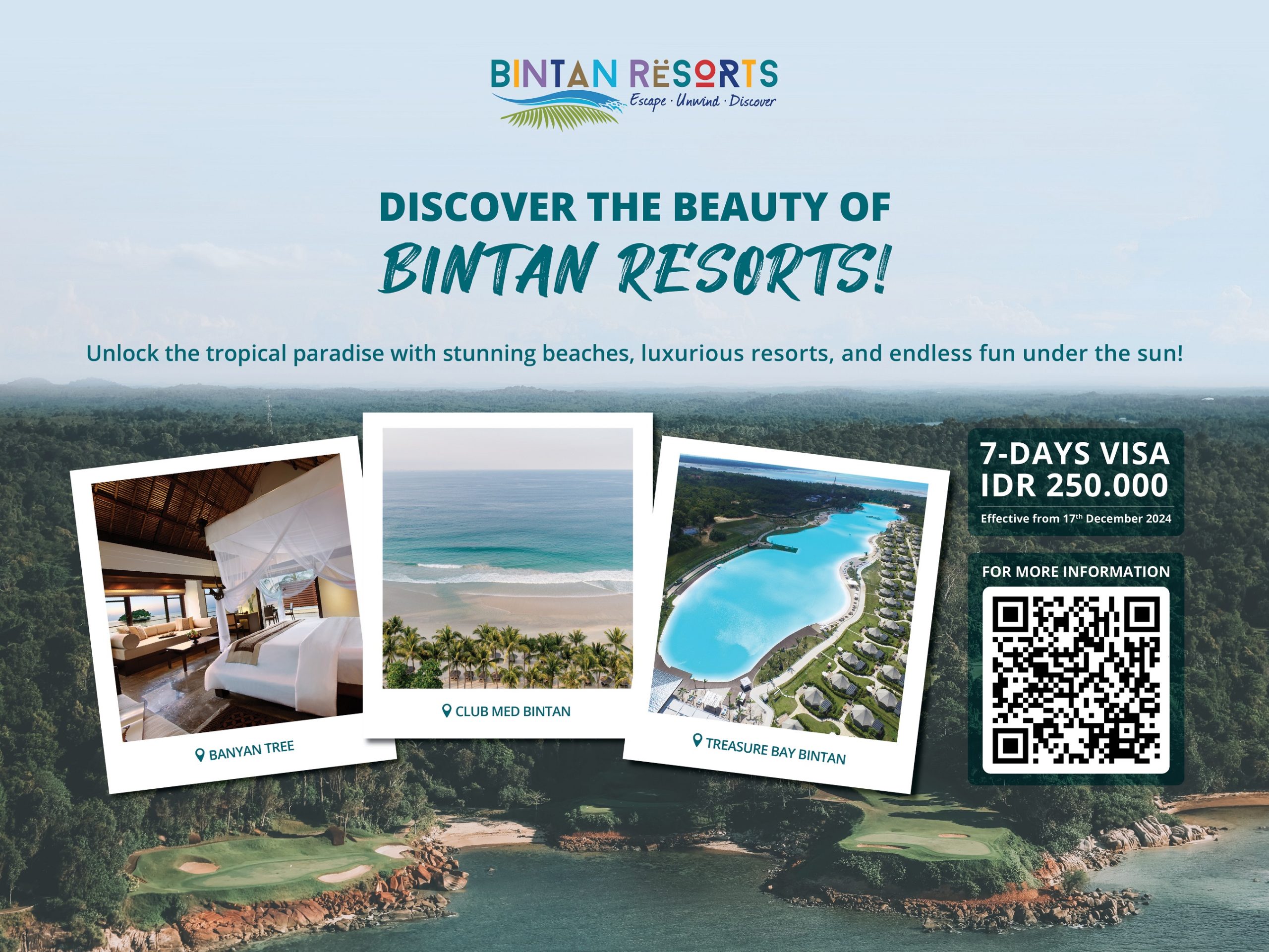 Discover the Beauty of Bintan Resorts with the New 7-Day Visa on Arrival