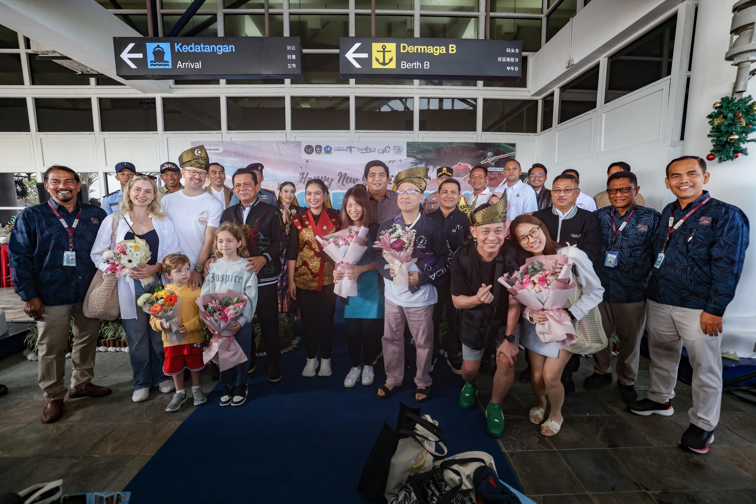 Bintan Resorts Welcomes First Tourists of 2025 with Grand Ceremony