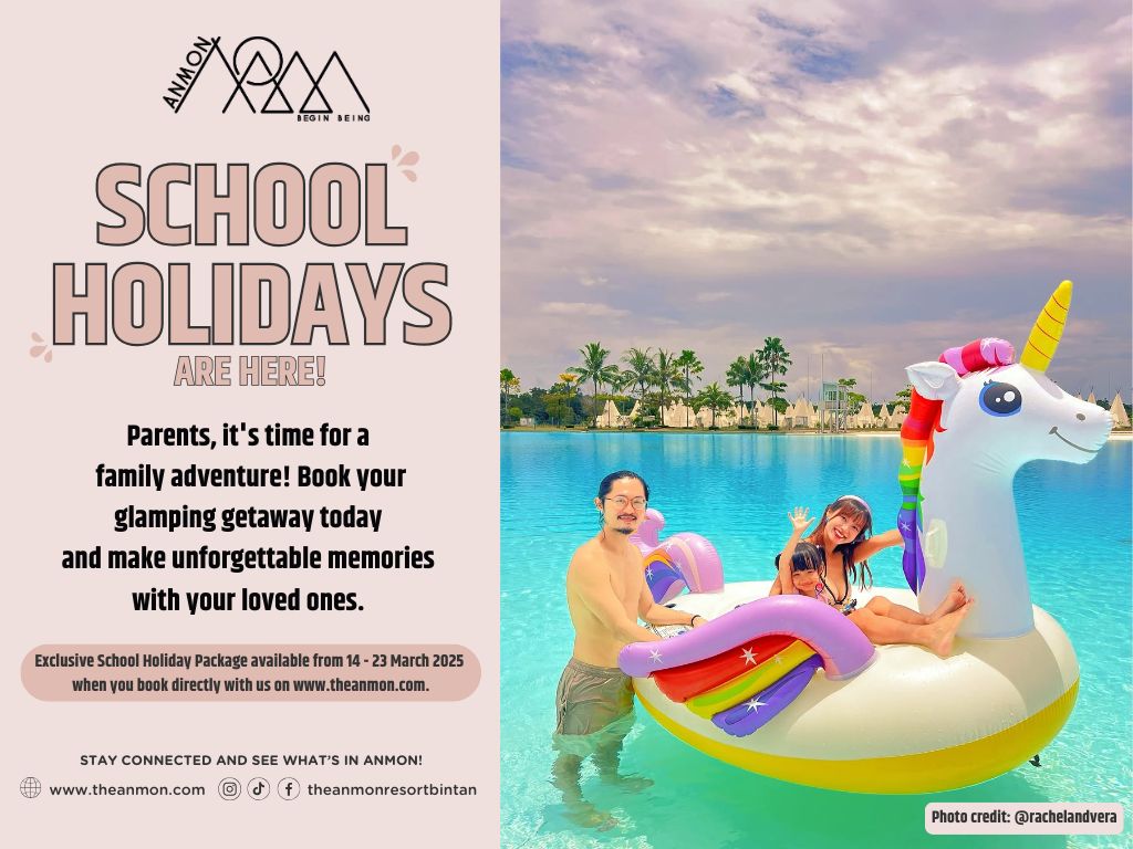 School Holiday Glamping Getaway at The ANMON Resort Bintan