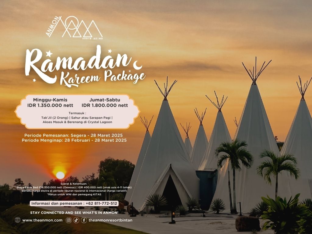 Ramadan Kareem Glamping Package at The ANMON Resort Bintan