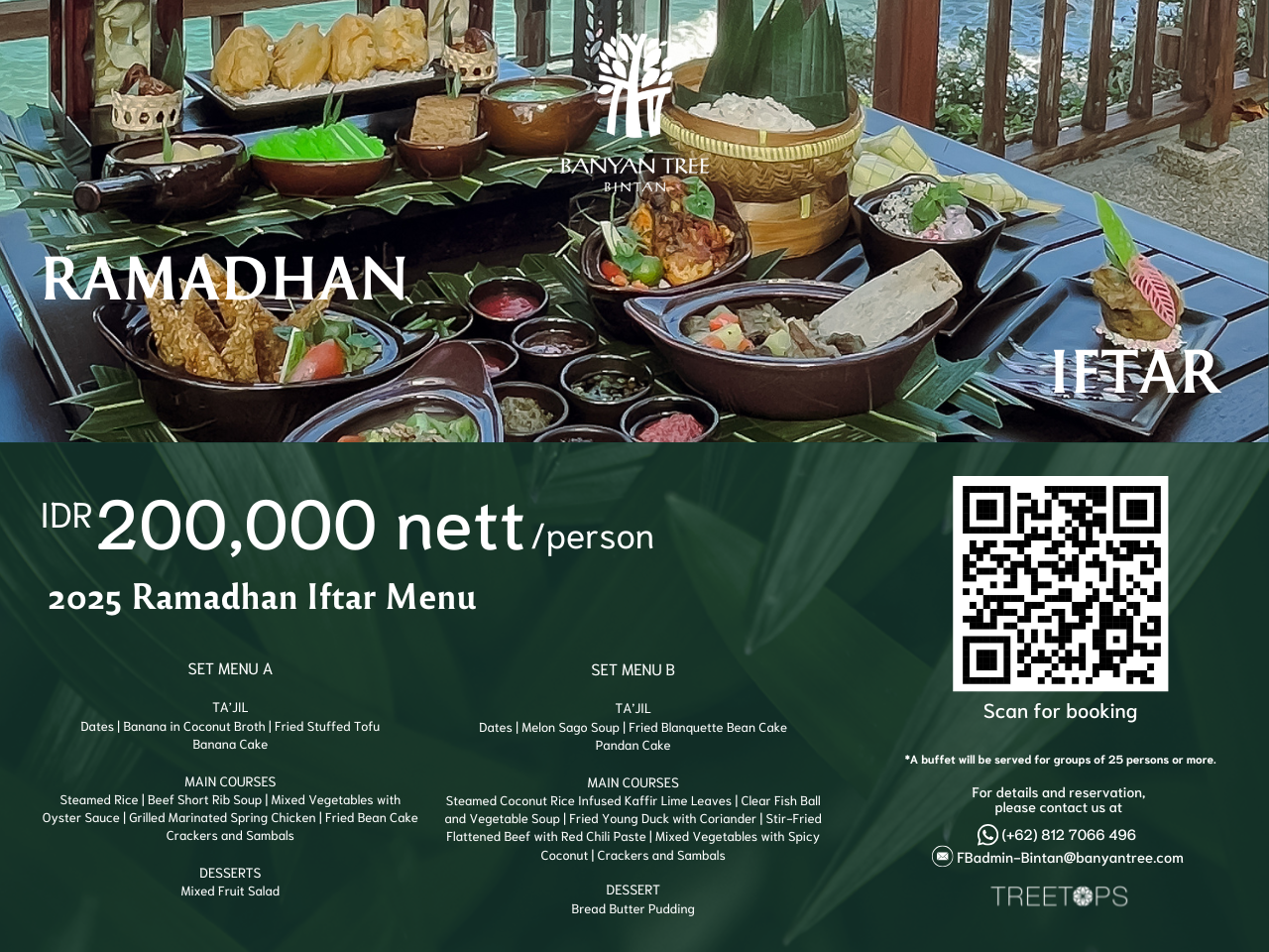 Ramadhan Iftar at Banyan Tree Bintan – A Feast by the Ocean