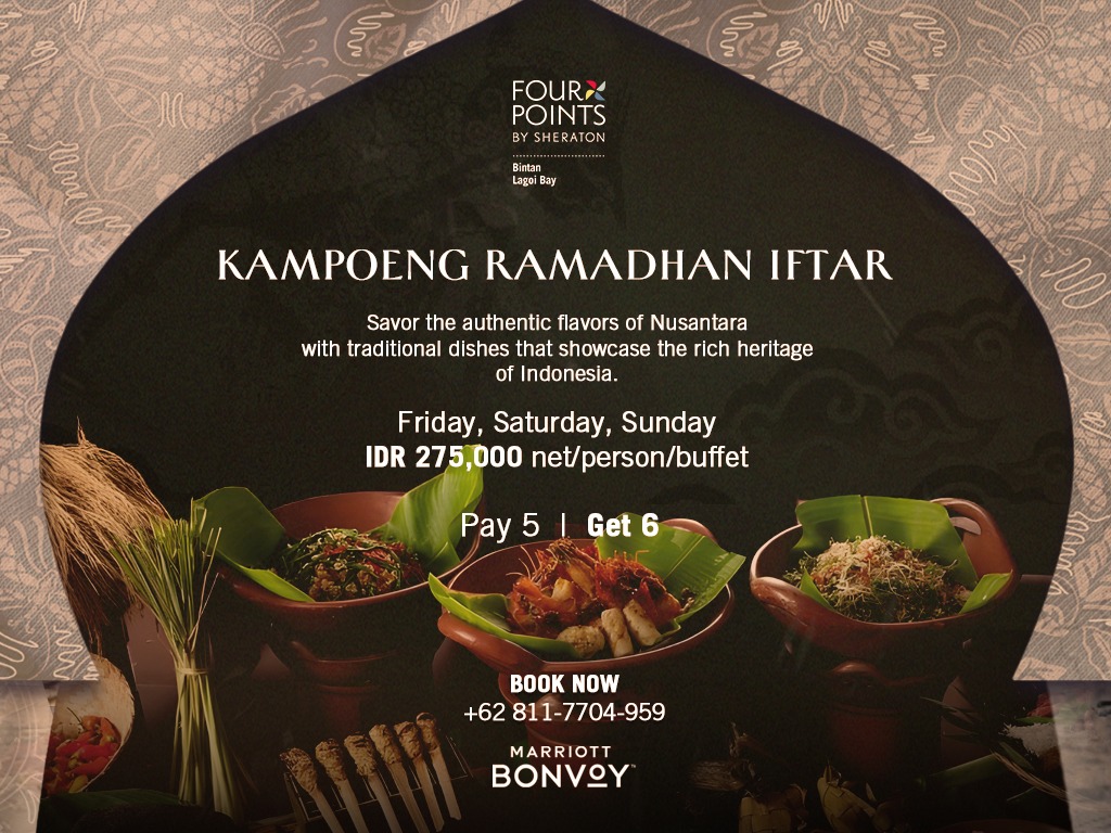 Kampoeng Ramadhan Iftar at Four Points by Sheraton Bintan Lagoi Bay